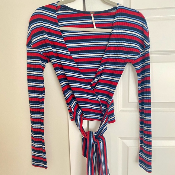 Free People Wrap Top - Picture 3 of 4